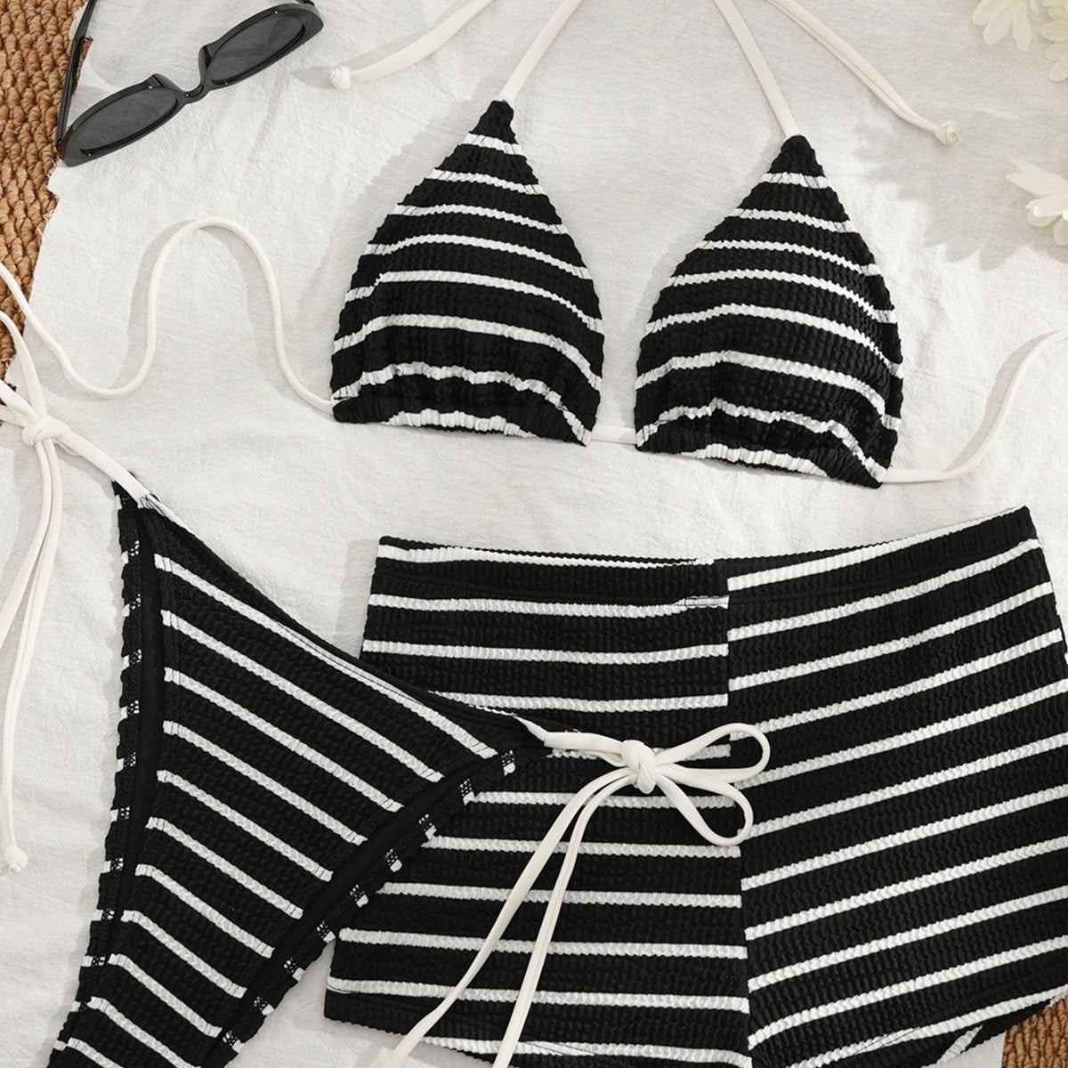 Set playero Negro