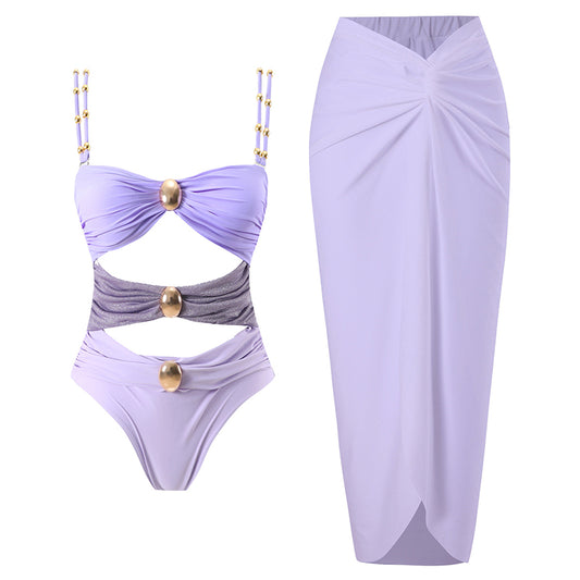 Calabria lila swimsuit