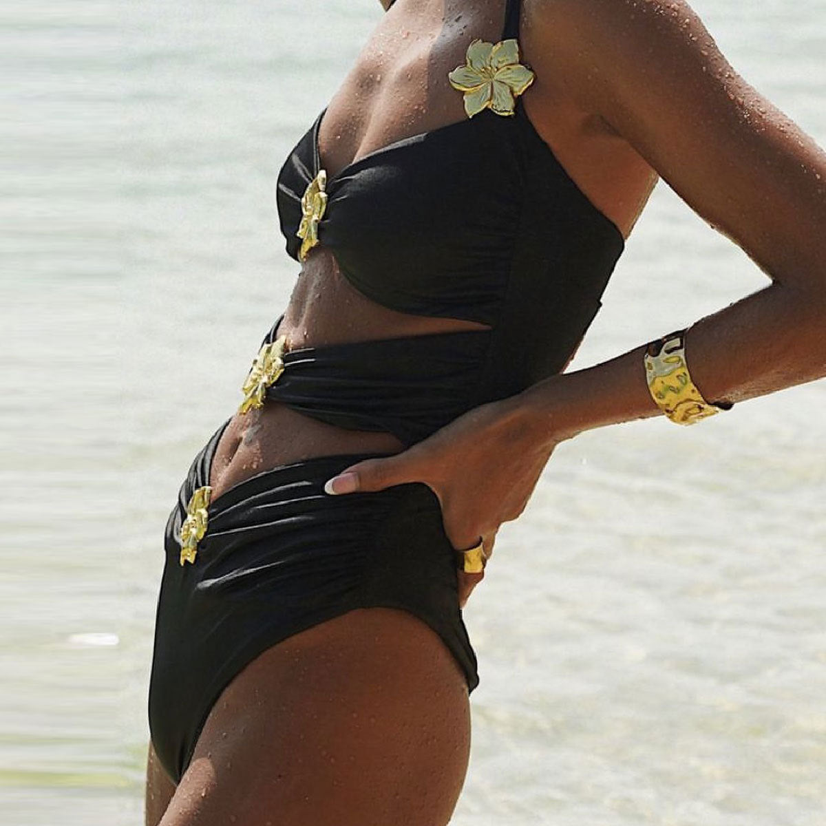 Eleonora black swimsuit