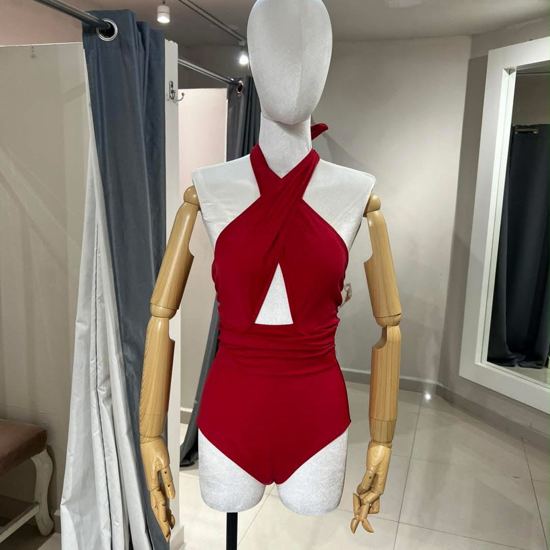 Traje de baño completo Rojo oferta