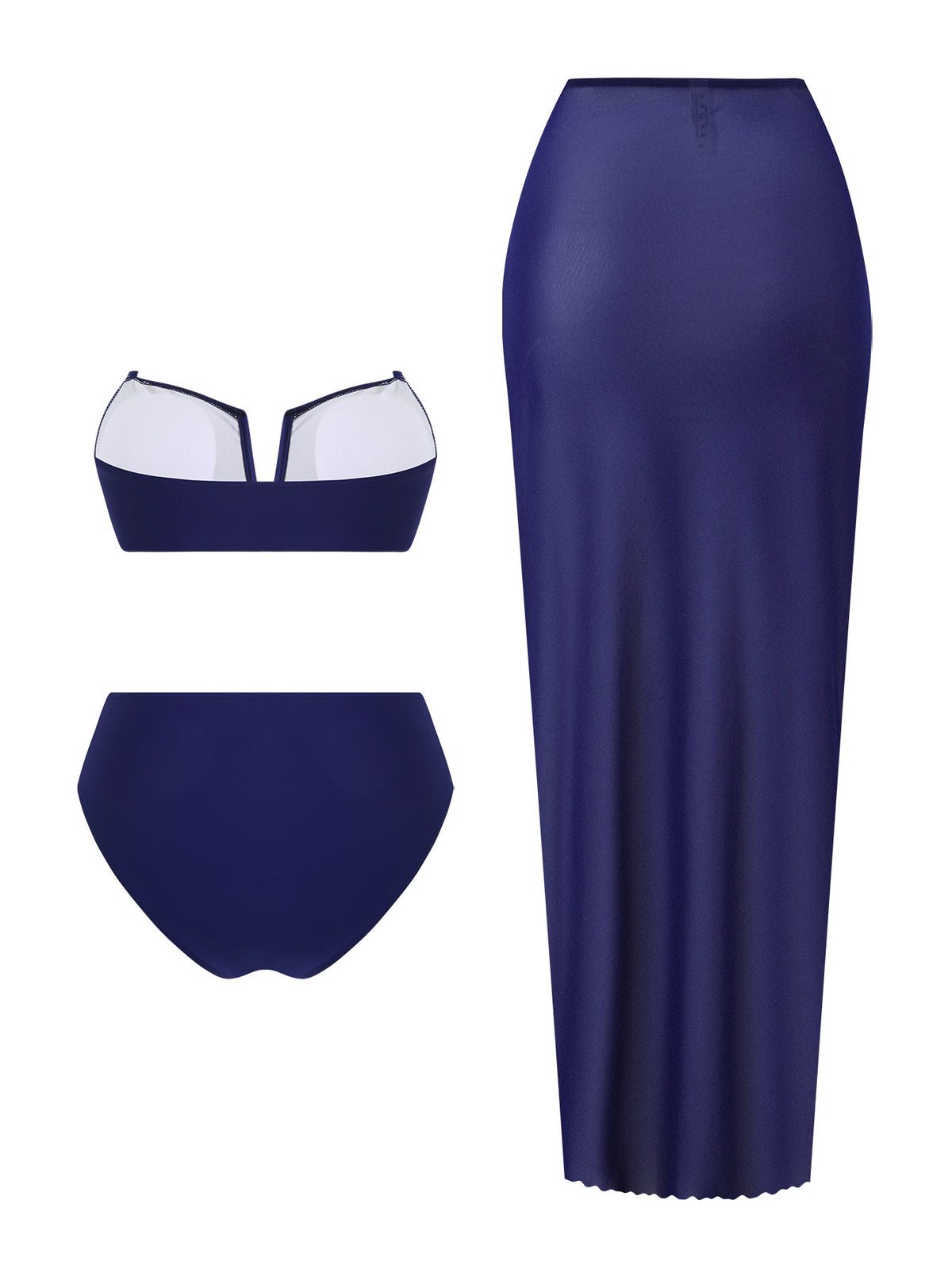 Set playero azul