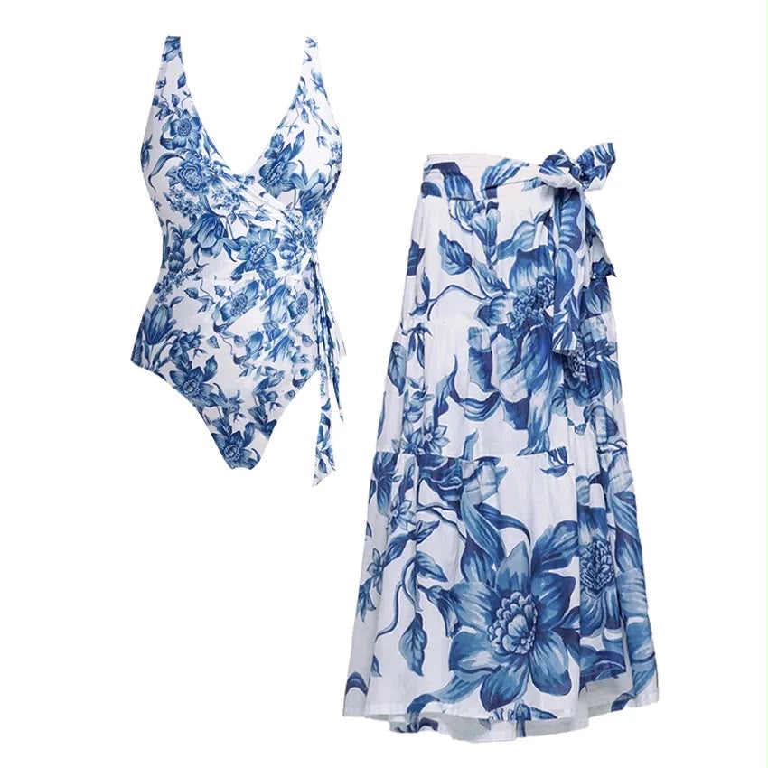 Set de baño azul