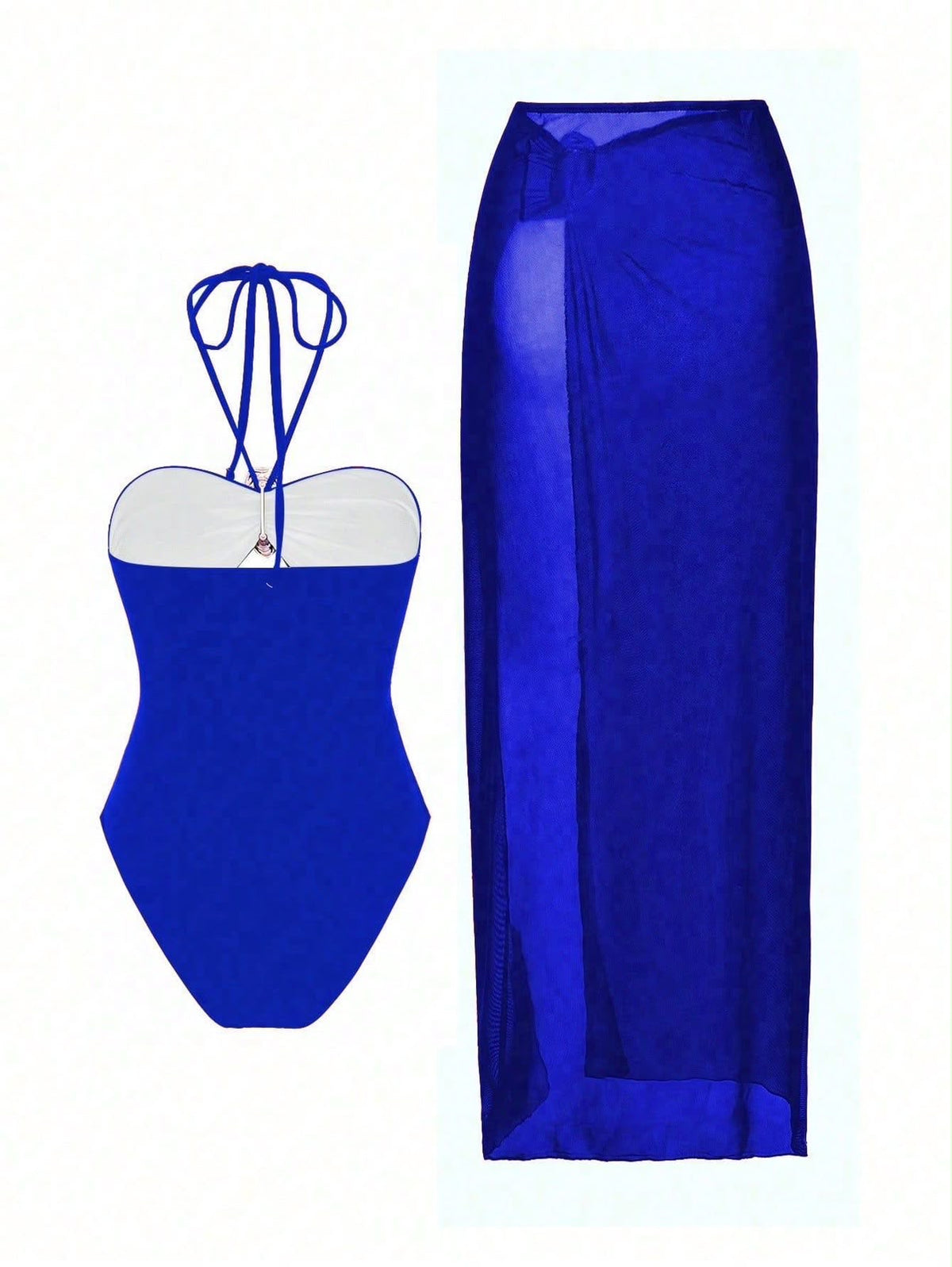Set azul oferta
