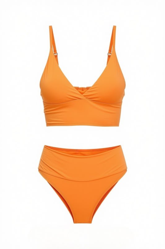 Set de baño naranja