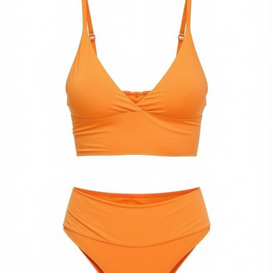 Set de baño naranja